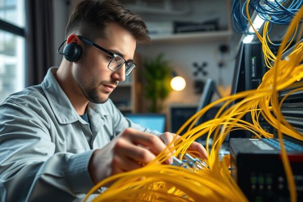 Dépannage Internet Haut Débit : Guide pour réparer câble ou fibre optique rapide