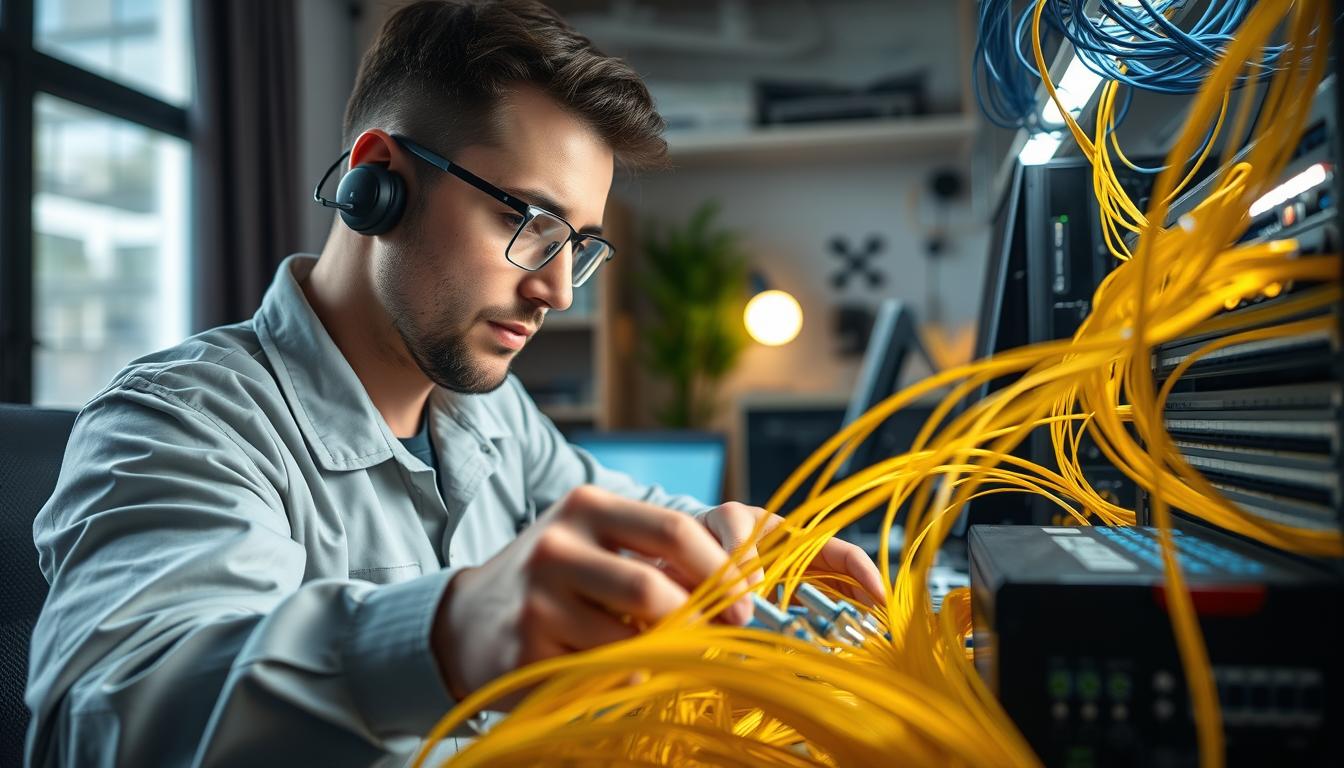 Dépannage Internet Haut Débit : Guide pour réparer câble ou fibre optique rapide