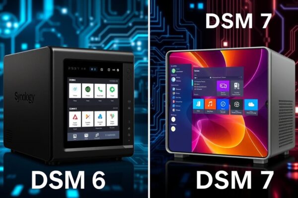 Synology DSM 7 vs DSM 6 : analyse pratique d'une mise à jour majeure et réussie