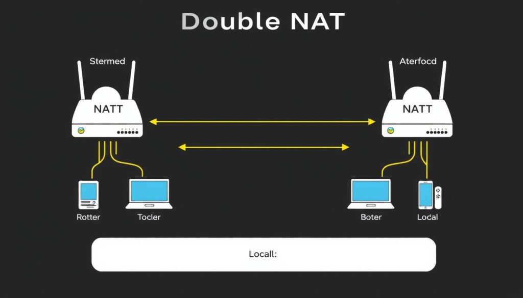 double nat configuration réseau