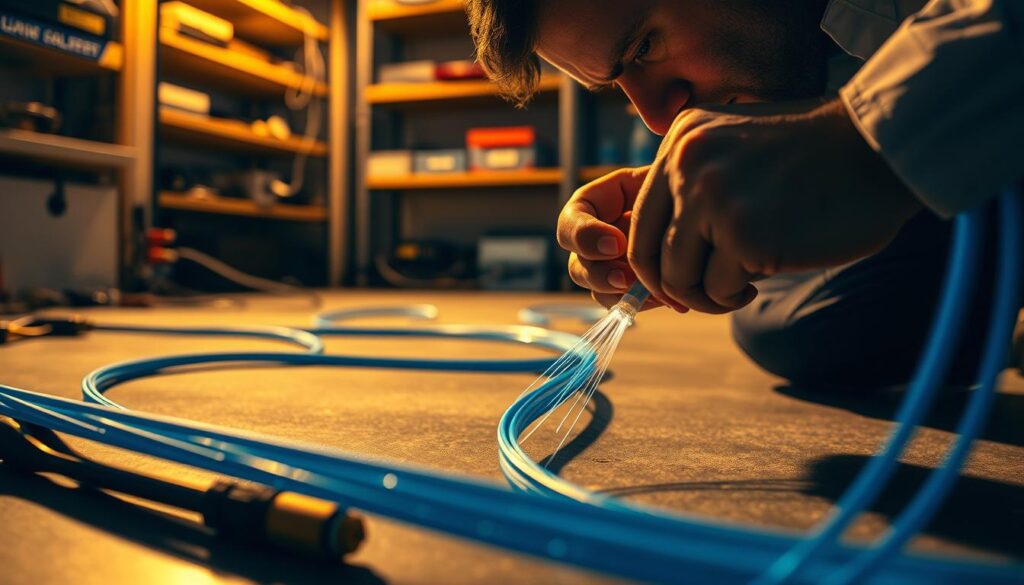 Dépannage fibre optique