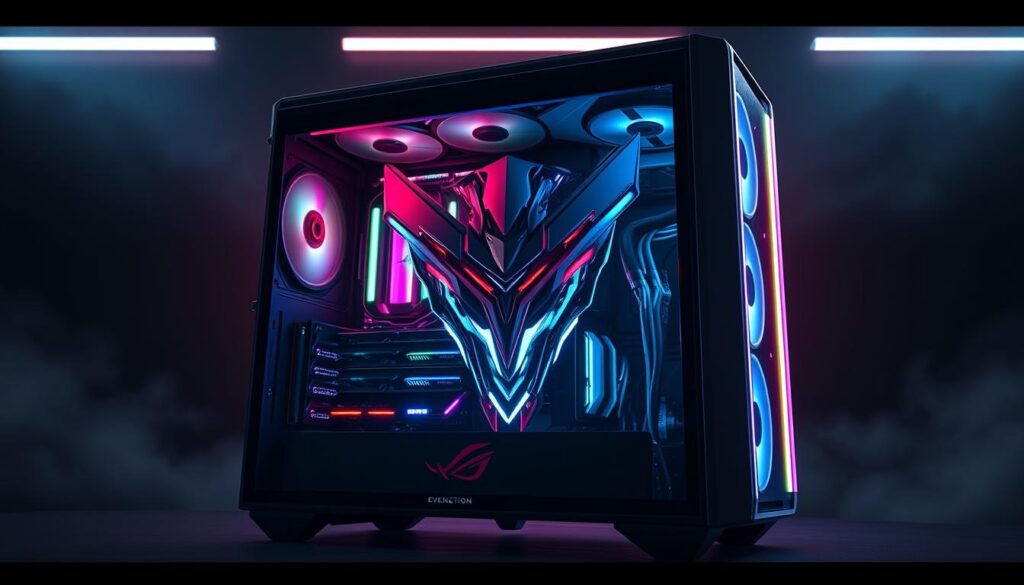 Design du ROG X Evangelion Gaming PC