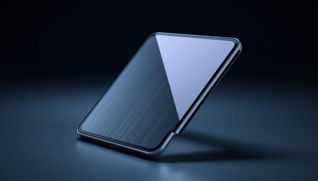 concept de smartphone pliable