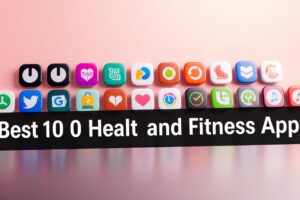 best 10 Health and fitness app