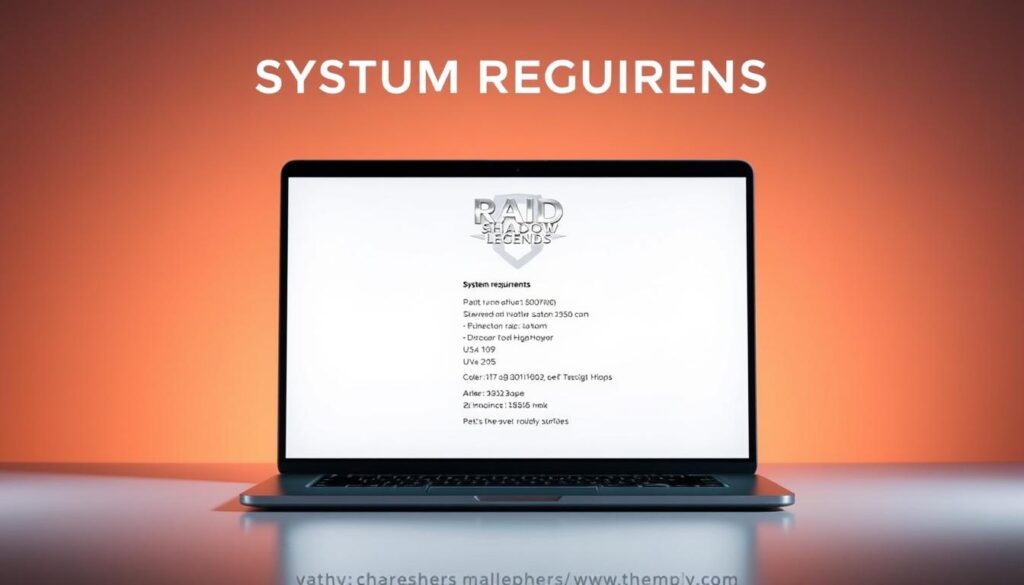 Configuration système requise pour Raid Shadow Legends