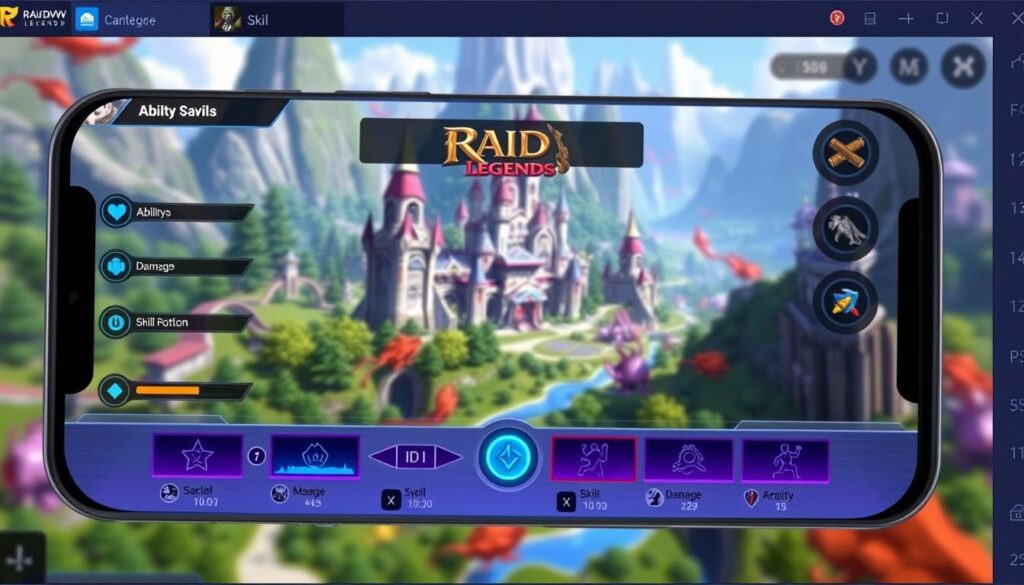 Personnalisation des contrôles dans Raid Shadow Legends